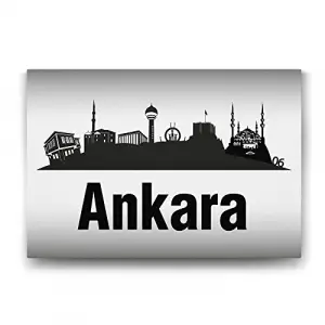 Ankara Vektör Tablo - 100x70 cm