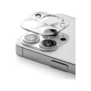 Apple iPhone 16 Pro Max Şeffaf Kamera Lens Koruma Camı
