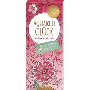 Aquarell-Glück: Blütenträume