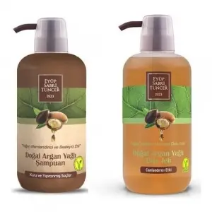 Argan Yağlı Şampuan ve Duş Jeli, 600 ML
