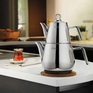 Aryildiz Aryıldız Solid Orta Boy Çaydanlık Takımı 1,5 Litre