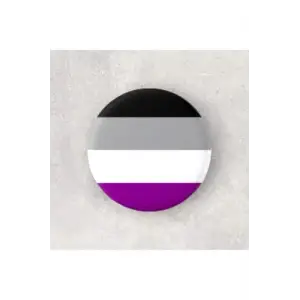 Asexual Buton Rozet