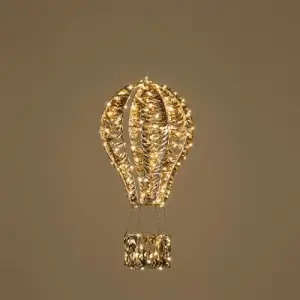 Asu Led Işıklı Balon Dekor 48 cm Altın