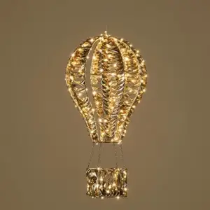 Asu Led Işıklı Balon Dekor 78 cm Altın