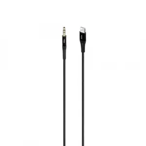 Aux - USB-C Ses Kablosu 100 cm Siyah