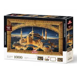 Ayasofya 1000 Parça Çerçeveli Puzzle