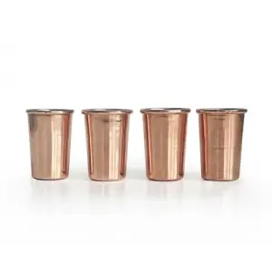 Bakır Shot Bardağı 30ml 4lü Set