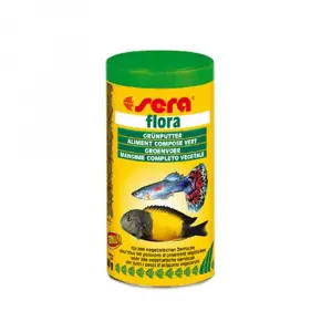 Balık Yemi, Sera Flora Nature Bitkisel, 250 ml 60 g