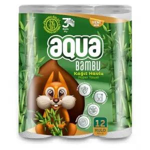 Bambu 3 Katlı 12li Kağıt Havlu