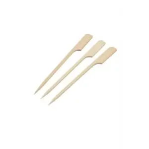 Bambu Golf Kürdan; 9 cm, 100lü Paket