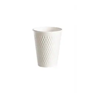 Bardak — Gizpak Karton 8 Oz Double Embossed 40 Adet