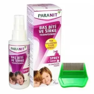 Baş Biti ve Sirke Spreyi 100ml + Bit Tarağı Hediye