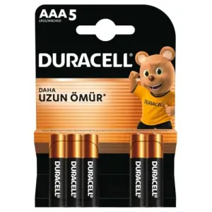 Basic Aaa Alkalin İnce Kalem Pil (5li Paket) – 1,5V – LR03 MN2400