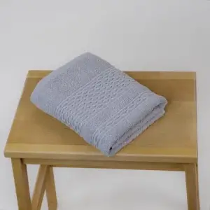 Basic Pamuklu Havlu 50x85 Tek Parça El Havlusu Gri