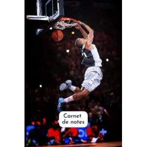 Basketbol Temalı Not Defteri