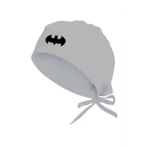 Batman Temalı Özel Tasarım Bone, Gri
