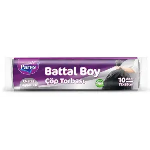 Battal Boy Çöp Torbası, 72 x 95 cm