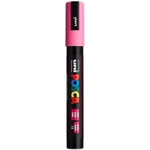 Bazlı Poster Markörü, -Ball PC-5M Su Pembe