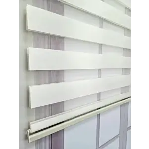 BBB Stor Zebra Perde 3 Renk Seçeneği 240x200 Ekru
