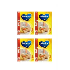 Bebelac 1 Bebek Sütü 0-6 Ay 800 gr X 4 Adet