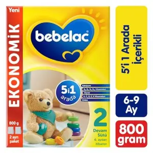 Bebelac 2 Devam Sütü 800 g 6-9 Ay