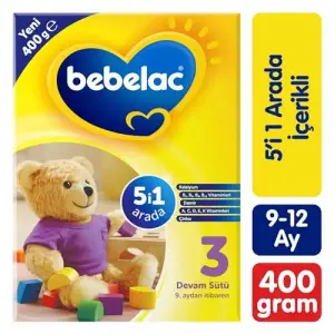 Bebelac 3 Devam Sütü 400 g 9-12 Ay