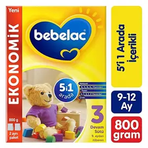 Bebelac 3 Devam Sütü 800 g 9-12 Ay