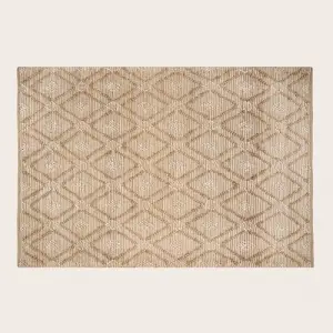 Bej Jüt Kilim 80x150 Cm
