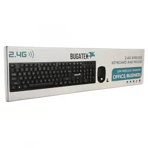 Bgkms 2.4ghz 1600DPI Kablosuz Klavye + Mouse Set