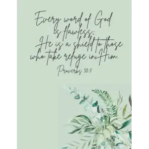 Bible Study - Study Scripture - Cover Proverbs: A Journal - 150 Pages Size 8.5x11