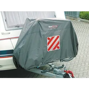 Bike protective cover for 2 bikes polyester grey