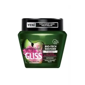 Bio-Tech Restore Saç Bakım Maske, 300ml, Yeşil