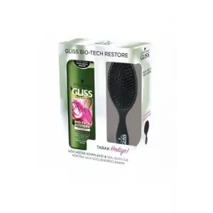 Bio-Tech Restore seti, 525 ml şampuan ve tarak