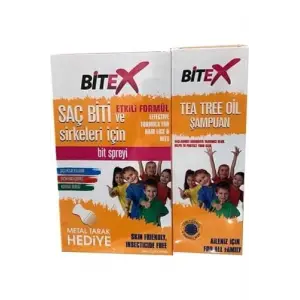 Bit Spreyi 100 ml ve Şampuan 150 ml Seti, Çelik Tarak Hediyeli