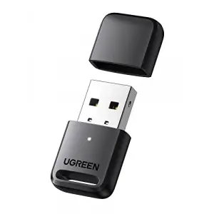 Bluetooth 5.0 USB Bluetooth Adapter for PC Bluetooth Dongle, support Windows 11/10 / 8.1/7, compatible with Game Controller Xbox One S, PS5, PS4, Headset, Keyboard, Mouse, etc