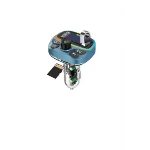 Bluetooth FM Modülatör Transmitter Çakmaklık - MT9877, Araç için