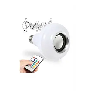 Bluetooth Hoparlörlü Akıllı LED Ampul