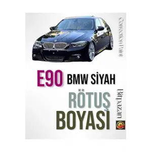 BMW E90 Siyah Rötuş Boyası, E90SİYAH