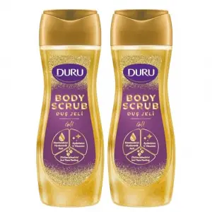Body Scrub Gold Duş Jeli 2x450 Ml