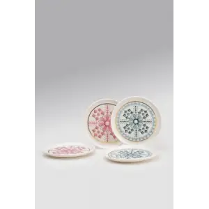 Bone Moderna 4 Parça 15 Cm Porselen Pasta Tabağı Chirpy
