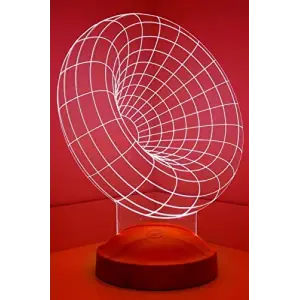Boom Tasarımlı 3D Görünümlü LED Lamba