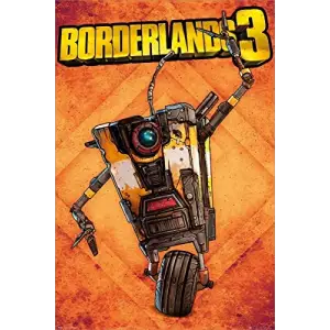 Borderlands 3 Claptrap Maxı Poster