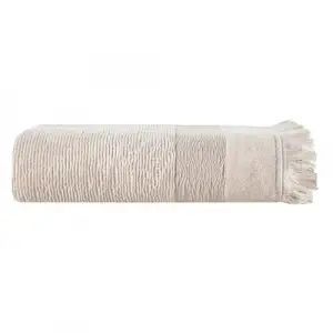 Borla Bej Banyo Havlusu, 90X150