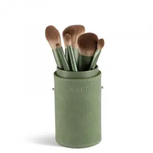 BRUSH TUBE MAKEUP SET (GREEN)
