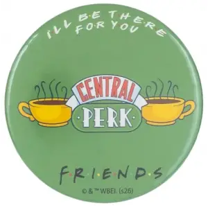 Buton Magnet Lisanslı Şişe Açacağı (Friends - Central Perk)