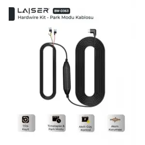 BW-D363 Hardwire Kit Park Modu Kablosu Type-C
