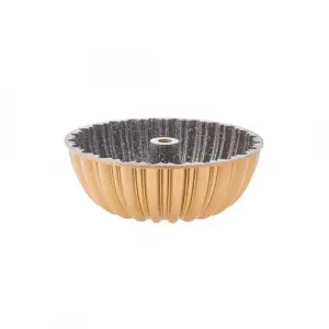 Cake Pro Dilimli Gold Döküm Kek Kalıbı