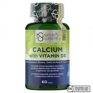 Calcium with Vitamin D3 60 Tablet
