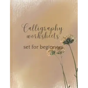 Calligraphy set for beginners: Calligraphy set Practice Paper Hand Lettering Workbook,110 Sheets