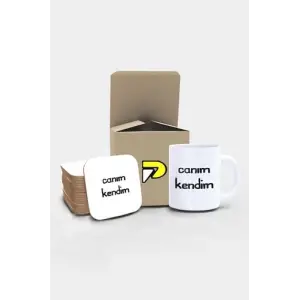 Canım Kendim Baskılı Kupa Bardak Seti